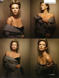 Charlize Theron shows some skin in photoshoot for GQ magazine - HG Scans 