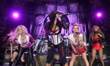 Nicole Scherzinger and the Pussycat Dolls perform on 